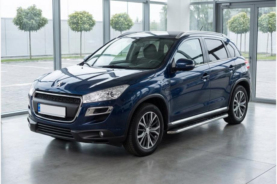Peugeot 4008 2012-2017 Progi Boczne Maydos V1 (2 szt., Aluminium i Stal Nierdzewna) Image