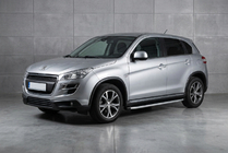 Peugeot 4008 2012-2017 Progi boczne Fullmond (2 szt., aluminium) zdjęcia 1