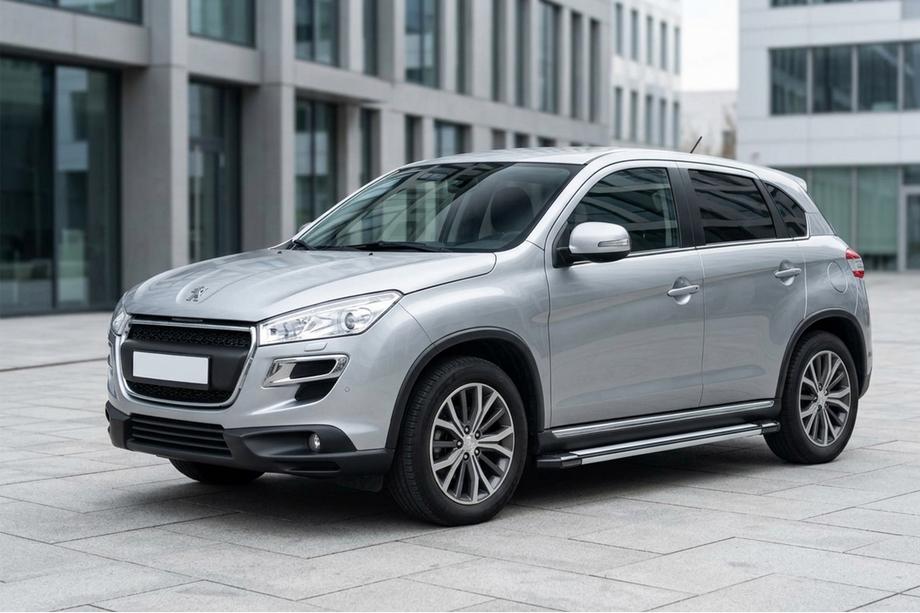Peugeot 4008 2012-2017 Progi Boczné Rainbow (2 szt., aluminium) Image