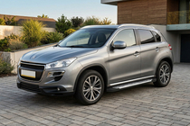 Peugeot 4008 2012-2017 Progi Boczne Line (2 szt., Aluminium) zdjęcia 1