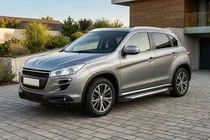 Peugeot 4008 2012-2017 Progi Boczne Line (2 szt., Aluminium) zdjęcia 1