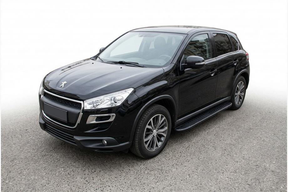 Peugeot 4008 2012-2017 Progi Boczné Bosphorus Black (2 szt., Aluminium) Image