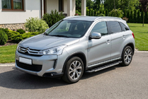 Citroen C-4 Aircross 2012-2017 Progi Boczné RedLine V1 (2 szt., Aluminium) zdjęcia 1
