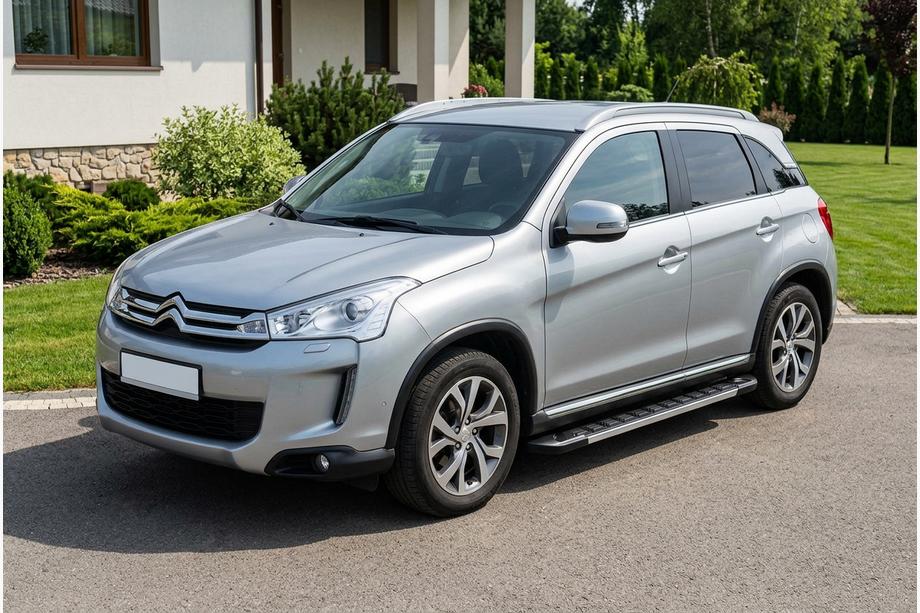 Citroen C-4 Aircross 2012-2017 Progi Boczné RedLine V1 (2 szt., Aluminium) Image