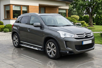 Citroen C-4 Aircross 2012-2017 Progi Boczné Sunrise (2 szt., Aluminium) zdjęcia 1