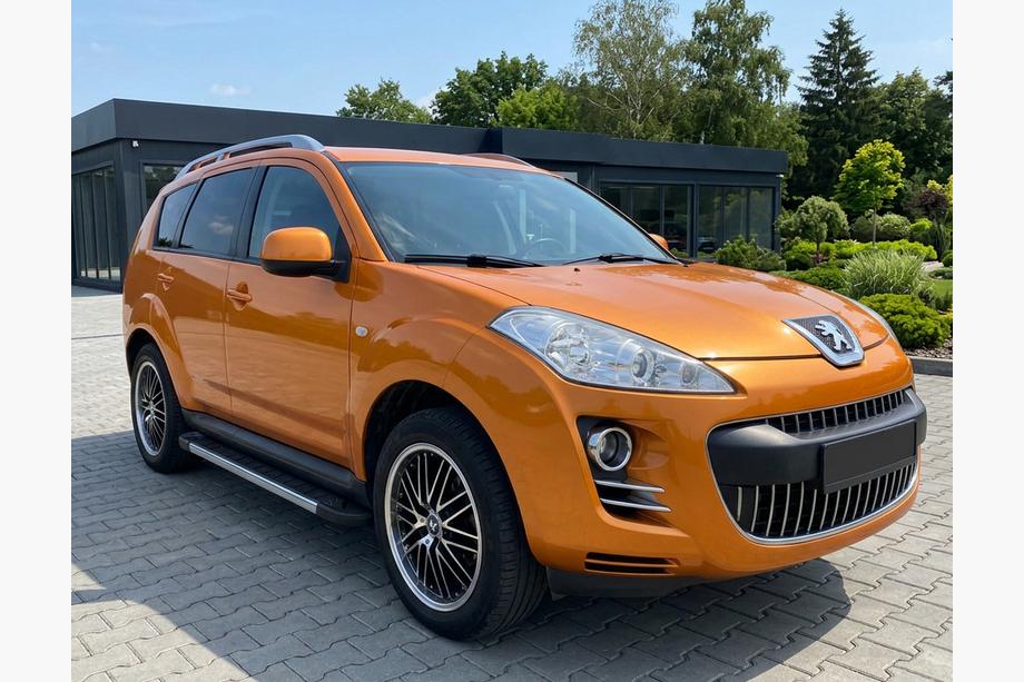 Peugeot 4007 2007-2013 Progi Boczné RedLine V1 (2 szt., Aluminium) Image
