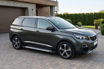 Peugeot 5008 2016-2023 Progi Boczne Line (2 szt., Aluminium) zdjęcia 1