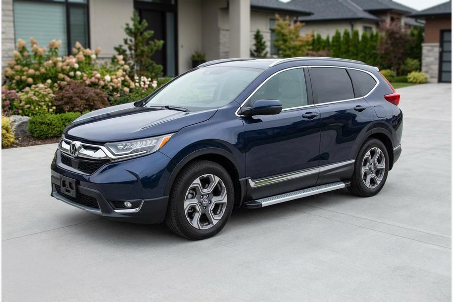 Honda CRV 2017-2022 Progi Boczne Maya V2 (2 szt., Aluminium) Image