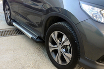 Honda CRV 2017-2022 Progi Boczne Line (2 szt., Aluminium) zdjęcia 1