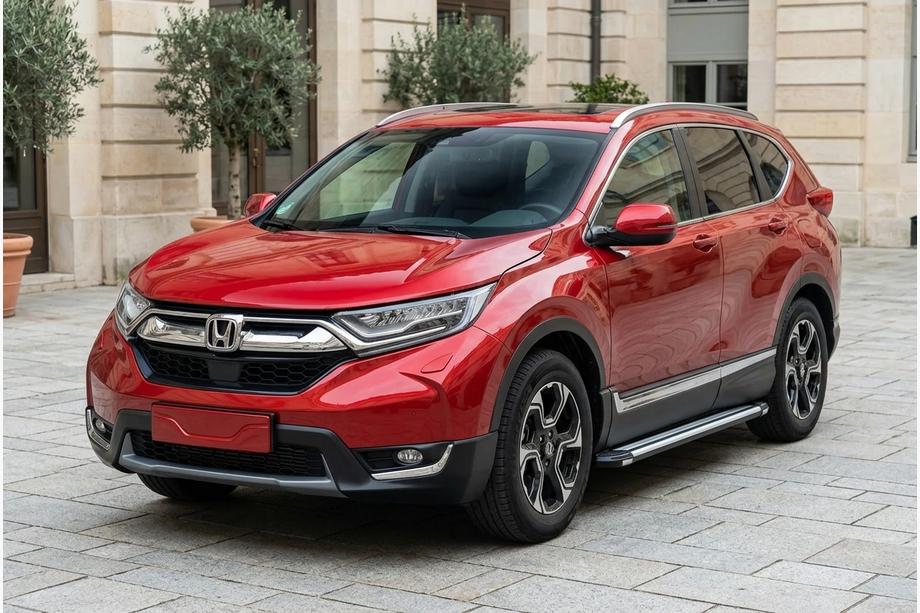 Honda CRV 2017-2022 Progi Boczné Rainbow (2 szt., Aluminium) Image