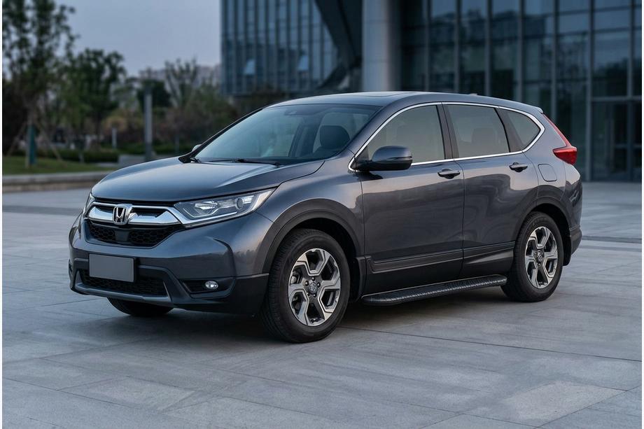 Honda CRV 2017-2022 Progi Boczné Bosphorus Black (2 szt., Aluminium) Image