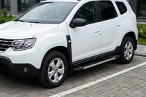 Renault Duster 2018-2024 Progi Boczné RedLine V1 (2 szt., Aluminium) zdjęcia 1