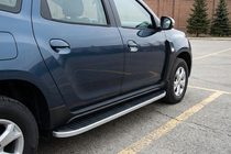 Renault Duster 2018-2024 Progi Boczne Tayga Grey (2 szt., Aluminium) zdjęcia 1