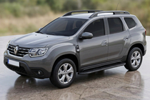 Renault Duster 2018-2024 Progi Boczne Bosphore Black (2 szt., Aluminium) zdjęcia 1