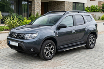 Renault Duster 2018-2024 Progi Boczné Bosphore Grey (2 szt., Aluminium) zdjęcia 1