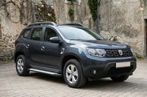 Dacia Duster 2018-2024 Progi boczne Allmond Grey (2 szt., aluminium) zdjęcia 1
