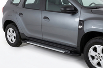 Dacia Duster 2018-2024 Progi Boczne Line (2 szt., Aluminium) zdjęcia 1