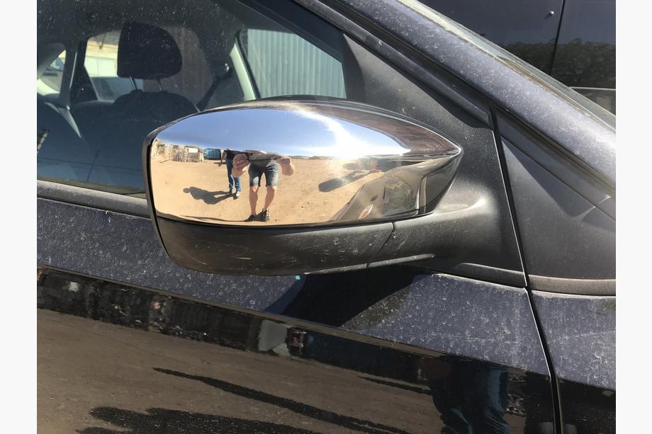Volkswagen Polo 2010-2017 Nakładki na Lusterka Sedan (2 szt., Stal Nierdzewna) Zdjęcia 1