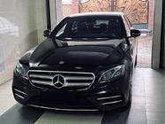 Mercedes E-class W213 2016-2023 Boczne nakładki ze stali nierdzewnej na przedni zderzak 2016-2019 zdjęcia 1