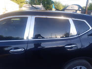 Nissan X-trail T32/Rogue 2014-2021 Nakładki na słupki chromowane (stal nierdzewna) zdjęcia 3