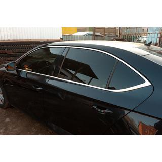 Kompletne listwy ozdobne szyb ze stali nierdzewnej Skoda Superb 2015-2024 zdjęcia 1