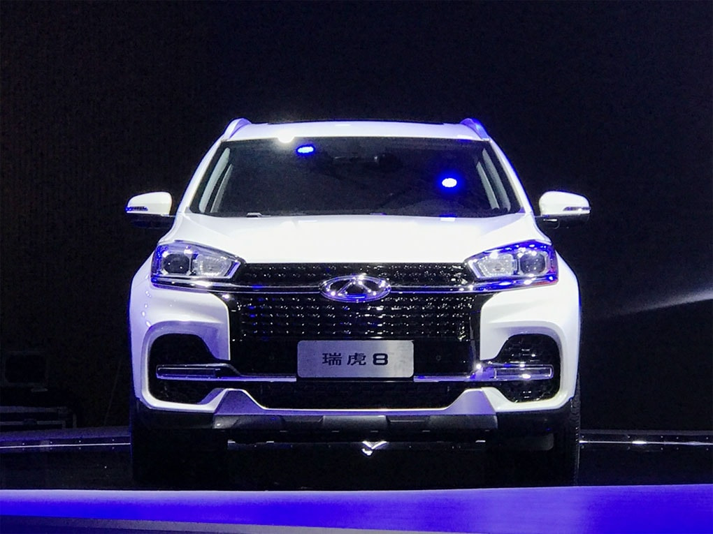 Siedem stanowisk zwrotnica Chery Tiggo 8
