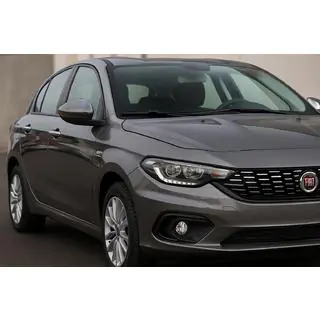 Nakladki na Lusterka Czarny Chrom (2 szt., plastik) Fiat Tipo 2016- zdjęcia 1