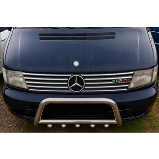 Chromowane Nakładki na Grill (V-class, Stal Nierdzewna) zdjęcia 3
