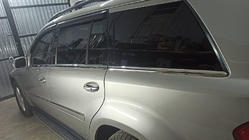 Mercedes GL class X164 2006-2012 Listwy dolne okien stal nierdzewna (6 szt.) zdjęcia 3