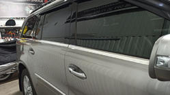 Mercedes GL class X164 2006-2012 Listwy dolne okien stal nierdzewna (6 szt.) zdjęcia 6