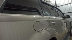 Mercedes GL class X164 2006-2012 Listwy dolne okien stal nierdzewna (6 szt.) zdjęcia 7