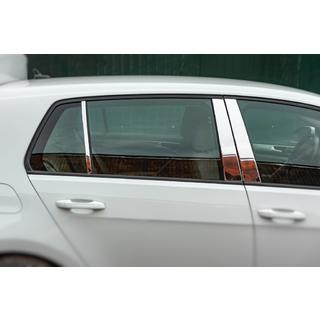 Nakładki na słupki ze stali nierdzewnej Volkswagen Golf 7/E-Golf 2012-2020 zdjęcia 3