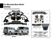 Mercedes G сlass W463 1990-2018 Zestaw body kit (na zamówienie z katalogu) zdjęcia 4