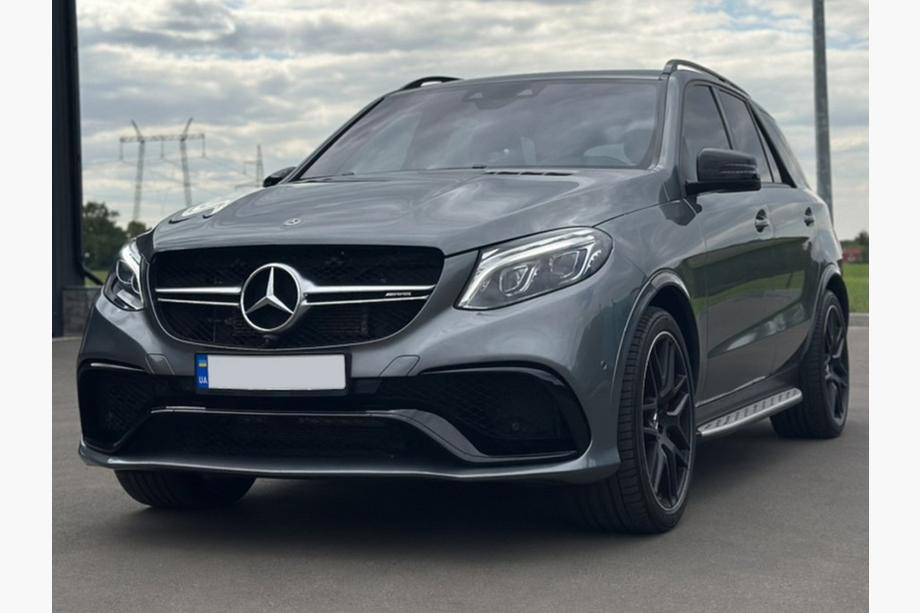 Mercedes GLE/ML class W166 2011-2018 Zestaw body kit GLE63 AMG (z tylnym dyfuzorem) Image