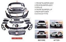 Mercedes GLA X156 2014-2019 Kompletny Zestaw Body Kit AMG zdjęcia 3