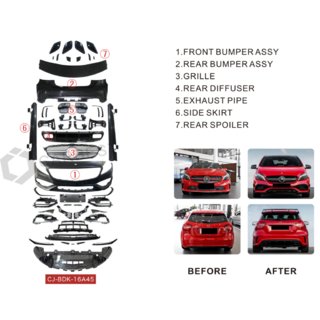 Zestaw Body Kit (A45 AMG) Mercedes A-сlass W176 2012-2018 zdjęcia 3