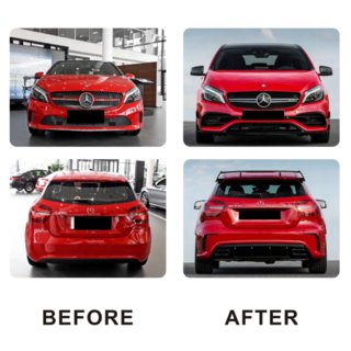 Zestaw Body Kit (A45 AMG) Mercedes A-сlass W176 2012-2018 zdjęcia 2