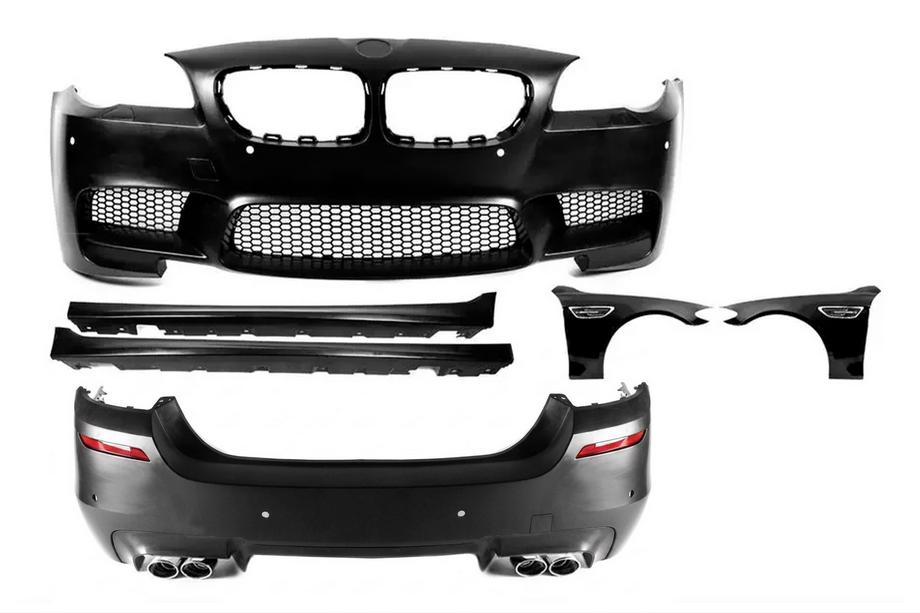 BMW 5 Series F10/F11 2010–2016 Zestaw body kit z błotnikami V1 (M5 Power) Zdjęcia 1