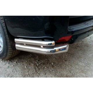 Tylne narożniki AK003-podwójne (nierdzewne) Toyota Land Cruiser Prado 150 2009-2023 zdjęcia 3