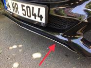 Mercedes C-class W205 2014-2021 Nakładka na Zderzak ze Stali Nierdzewnej zdjęcia 2