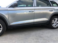 Skoda Kodiaq 2016-2023 Szeroka listwa drzwiowa Carmos nierdzewna zdjęcia 3