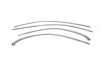 Mercedes C-class W205 2014-2021 Górne listwy okien nierdzewne zdjęcia 2