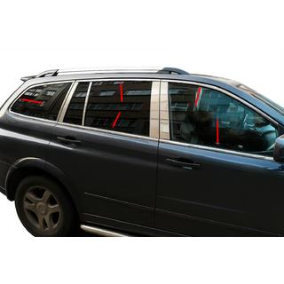 Kompletne listwy ozdobne szyb ze stali nierdzewnej SsangYong Kyron 2005-2014