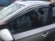 Skoda Rapid 2012-2019 Deflektory szyb z chromowaną listwą SD (4 szt, Niken) zdjęcia 2
