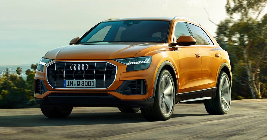Przegląd nowego nagrody zwrotnicy Audi Q8