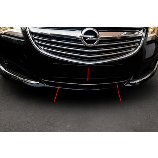 Nakładki na kratkę zderzaka (stal nierdzewna) Opel Insignia 2008-2017 zdjęcia 1