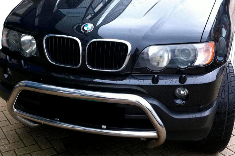 BMW X5 E53 1999–2006 Pałąk Przedni WT015 (Stal Nierdzewna) Image