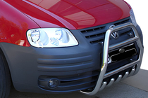 Volkswagen Caddy 2004-2010 Pałąk Przedni QT007 (Stal Nierdzewna) zdjęcia 1