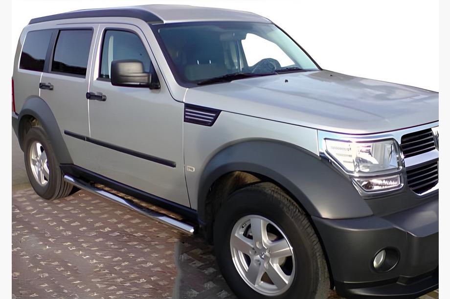 Dodge Nitro 2006-2011 Rury Boczne (2 szt., Stal Nierdzewna) Image