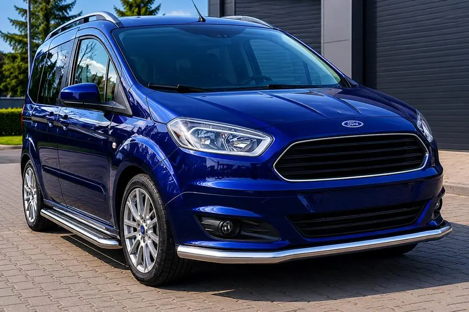 Ford Courier 2014-2023 Osłona Przednia ST008 (Stal Nierdzewna) Image